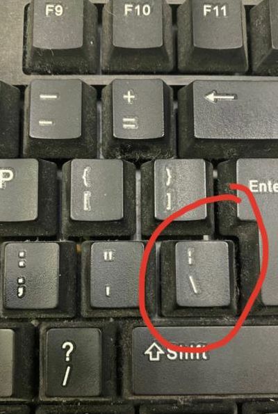 键盘上的顿号在哪（键盘的除号是哪个键）