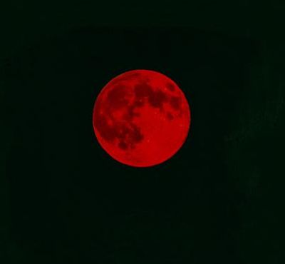 超级红月亮（超级红月亮图片）