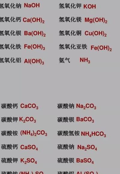 硝酸银化学式（碳酸钠化学式）